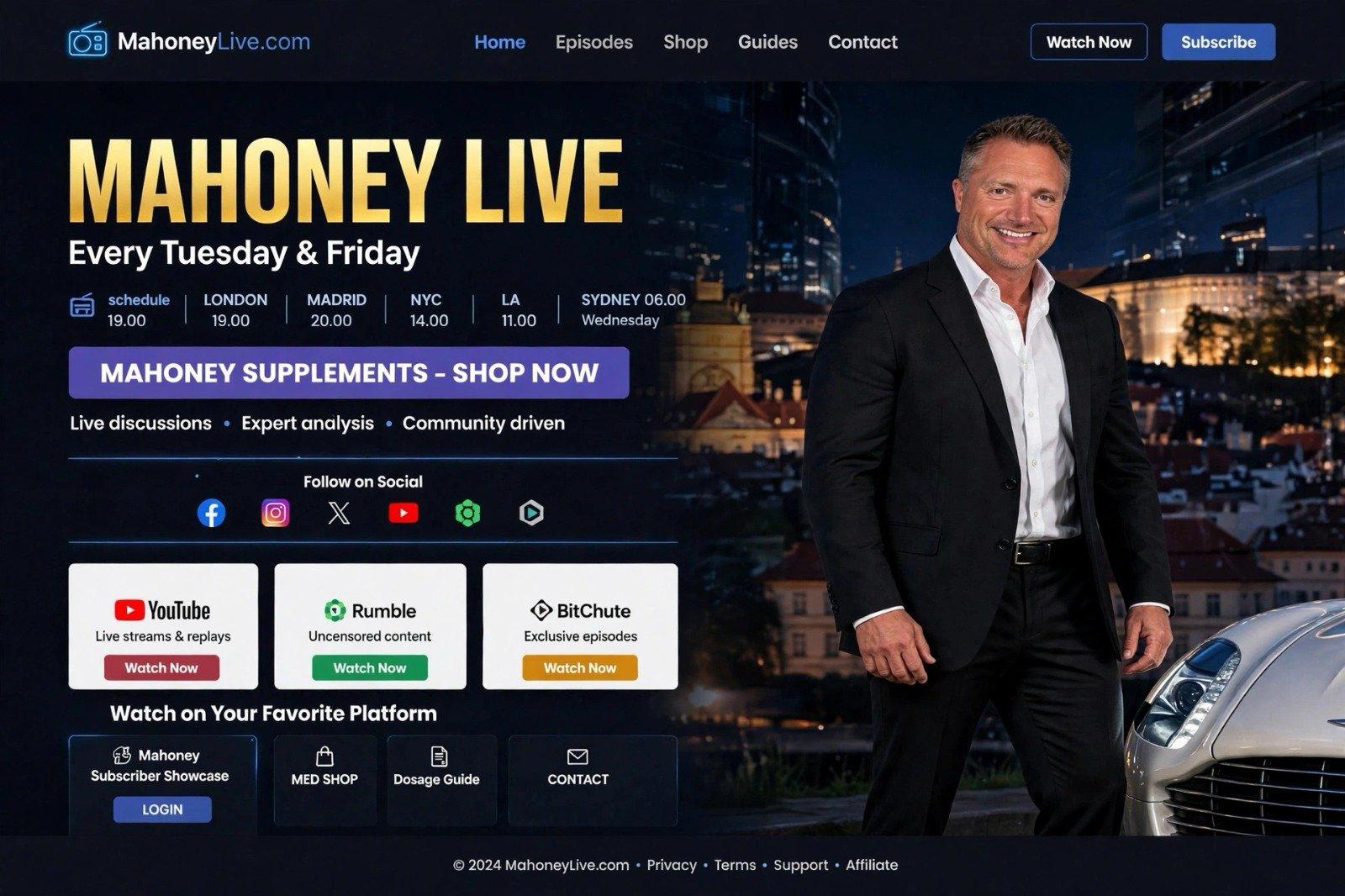 Mahoney Live